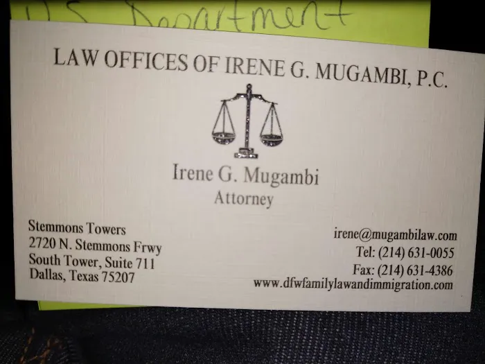 Law Office of Irene G. Mugambi, P.C. 4