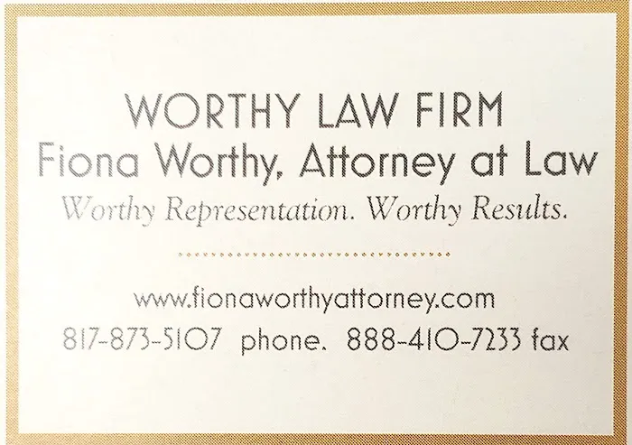 FIONA WORTHY ATTORNEY AT LAW 4