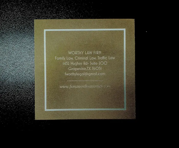 FIONA WORTHY ATTORNEY AT LAW 4