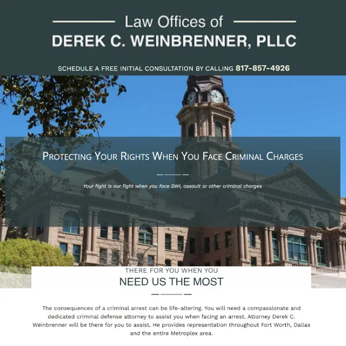 Law Offices of Derek C. Weinbrenner, PLLC 4