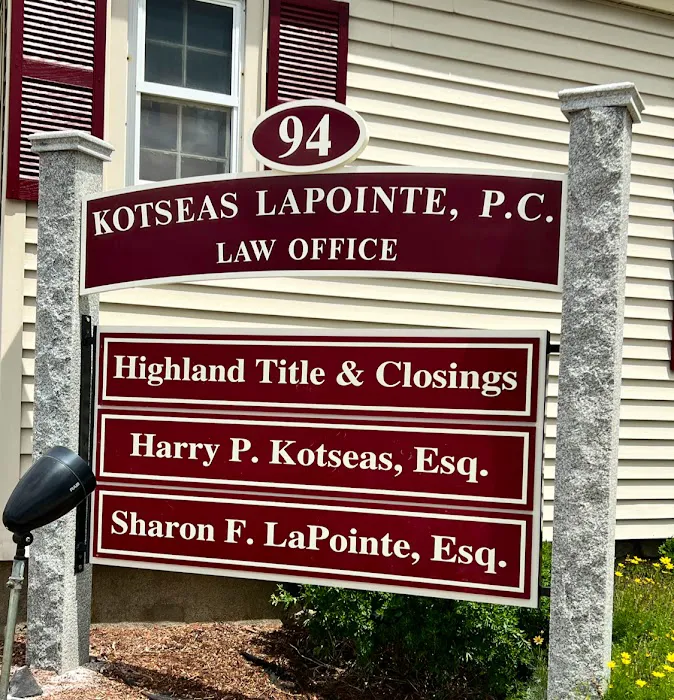 Kotseas LaPointe, P.C. 4
