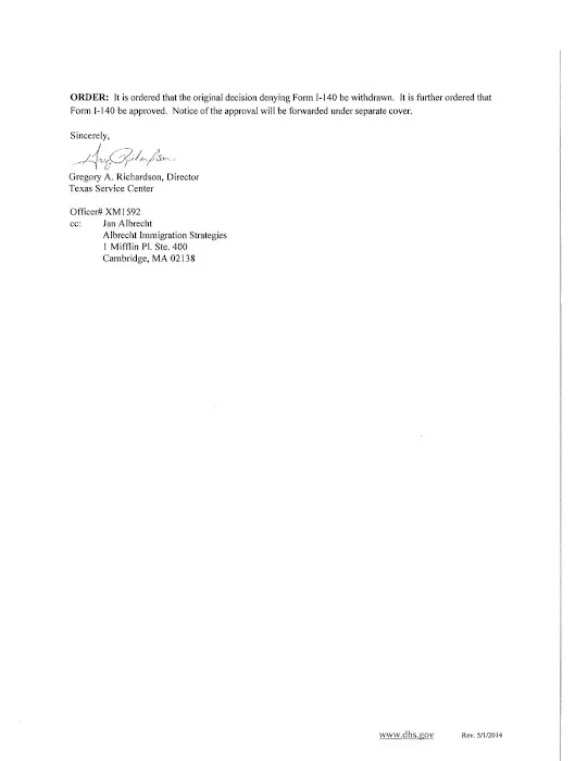 Albrecht Immigration Strategies PC 5