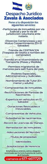 Abogado y notario de El Salvador 4