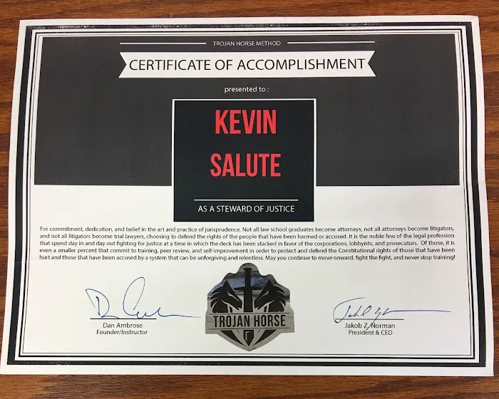 Kevin Salute 5
