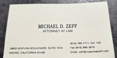 Law Offices of Michael D Zeff