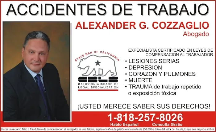 Law Offices of Alexander G. Cozzaglio 5