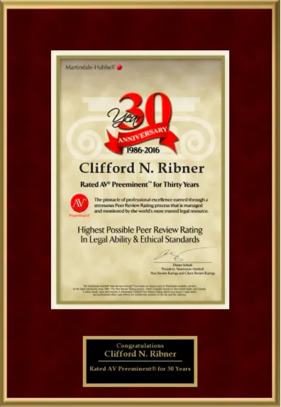 Clifford N. Ribner, Tax Attorney 5