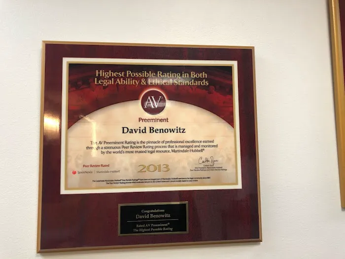 David Benowitz Criminal Lawyer 4