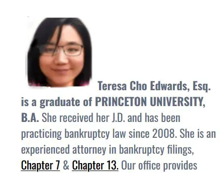 Maryland Bankruptcy Teresa Cho Edwards 4