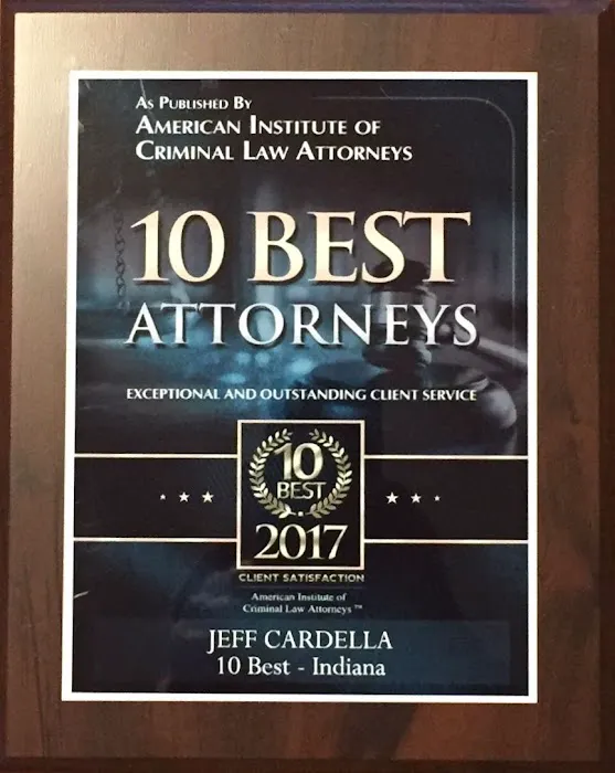 Law Office of Jeff Cardella Criminal Defense Attorney & Expungement Lawyer in Indianapolis Indiana 5
