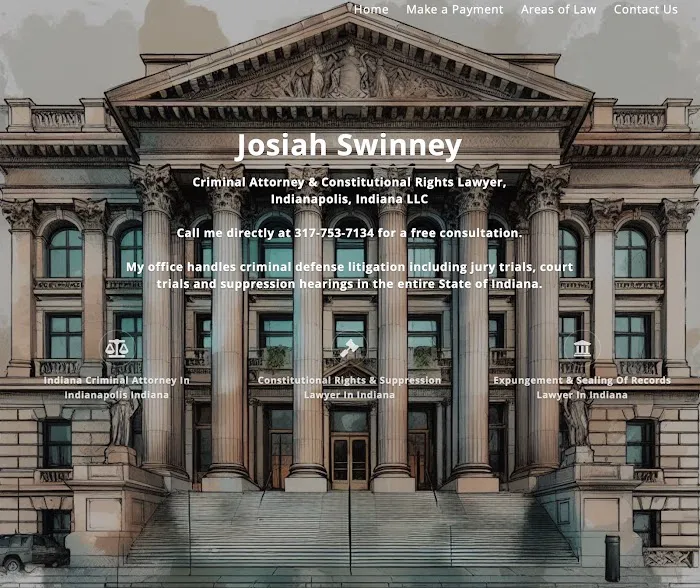 Josiah Swinney, Criminal Attorney, Appeals & Personal Injury Lawyer, Indianapolis, IN 5