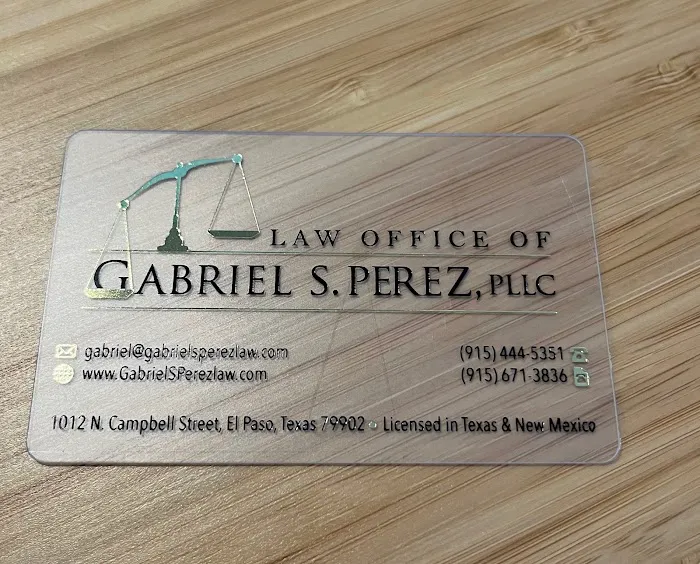 Law Office of Gabriel S. Perez, PLLC 5