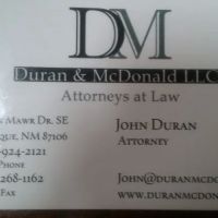 Duran and McDonald ico