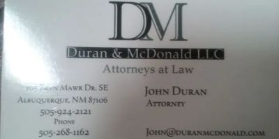 Duran and McDonald