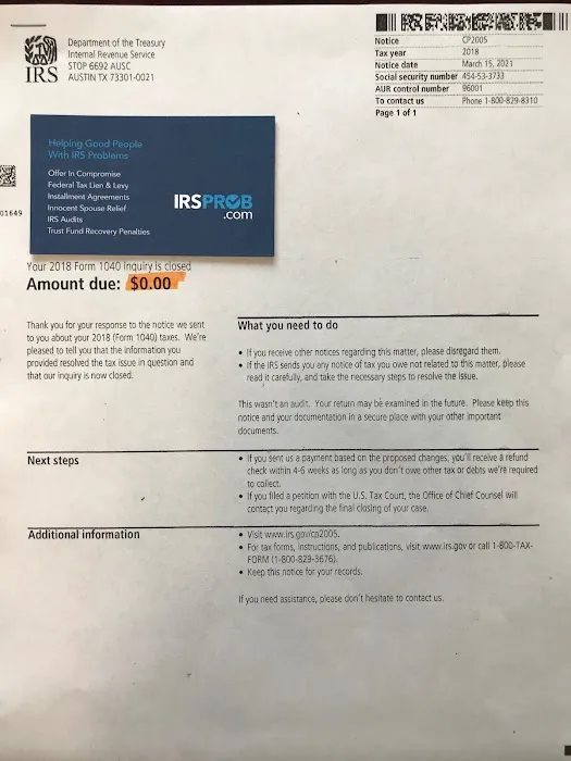 IRSProb.com 5