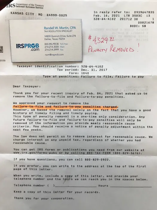 IRSProb.com 5