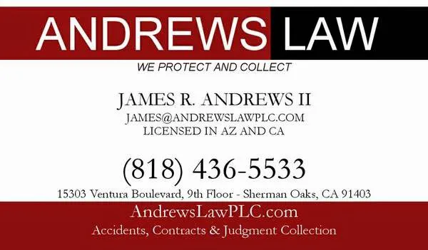 Andrews Law, PLC Serving California 5
