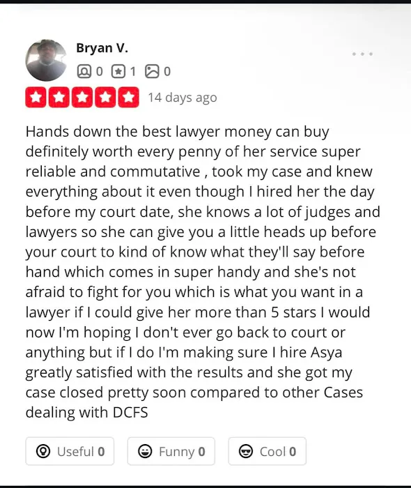 Law Office of Asya Ovsepyan, APC 5