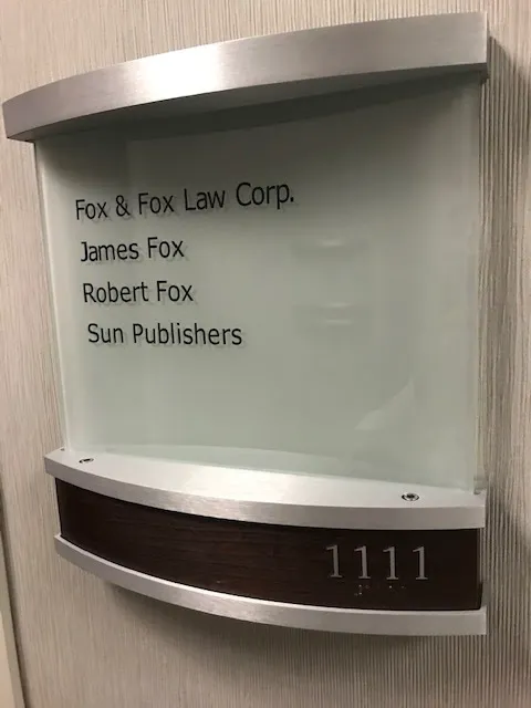 Fox & Fox Law Corporation 5