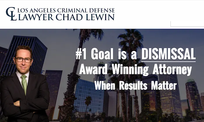 Los Angeles Criminal Defense Lawyer Chad Lewin 5