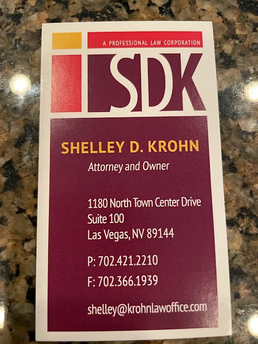 Shelley D. Krohn, Ltd. 4