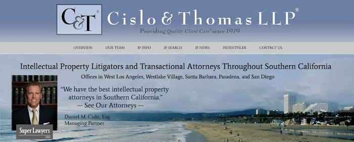 Cislo & Thomas LLP - Patent Law Lawyers/Attorneys 4