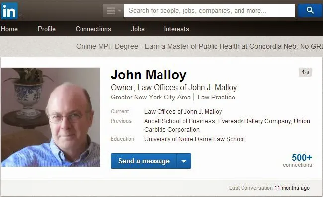 Law Offices of John J. Malloy 4