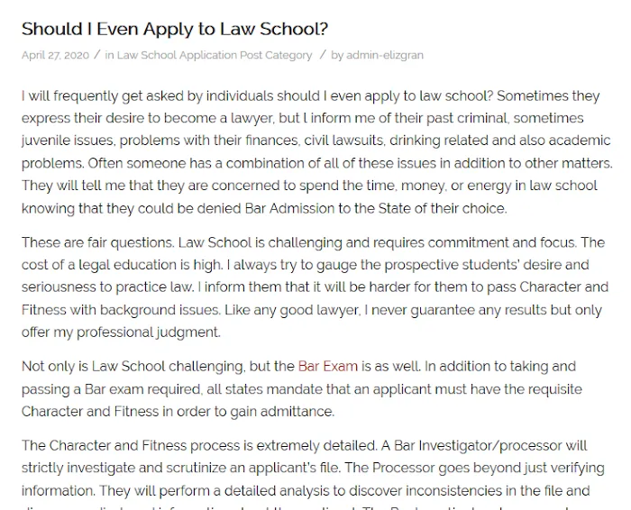 Law Offices of Elizabeth A. Granoff 5