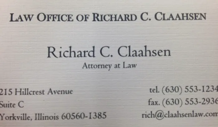 Law Office Of Richard C Claahsen 4