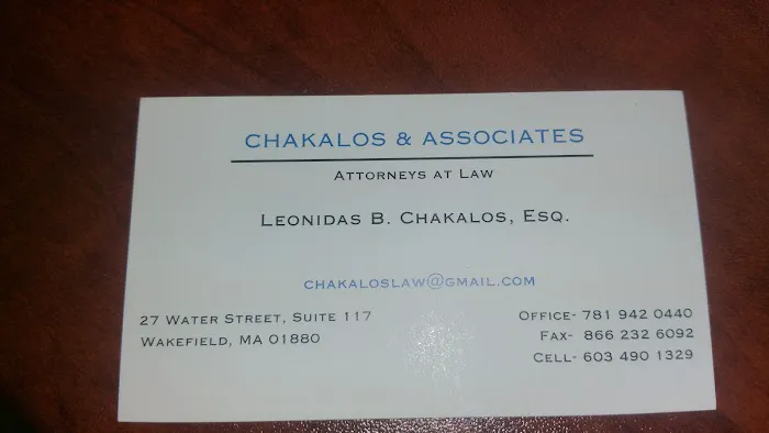 Chakalos & Associates, LLC 4